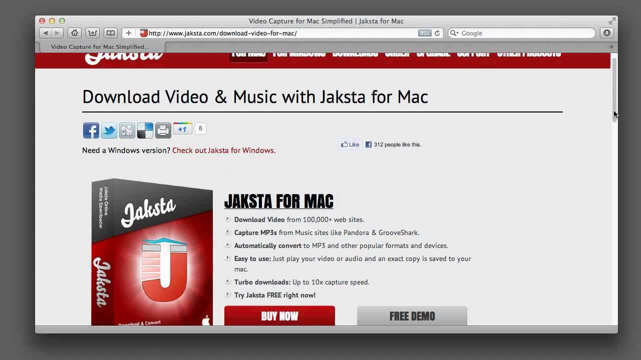 Jaksta Video Downloader For Mac